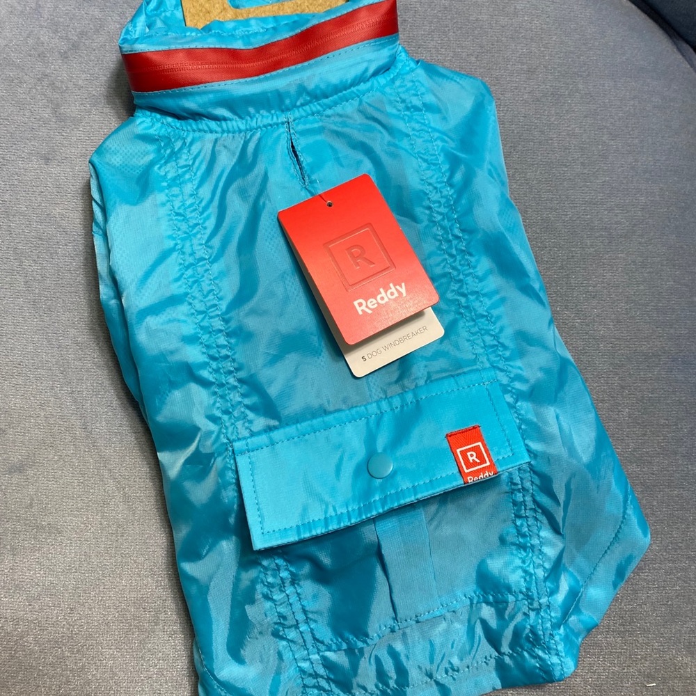 Blue Doggie Rain Coat